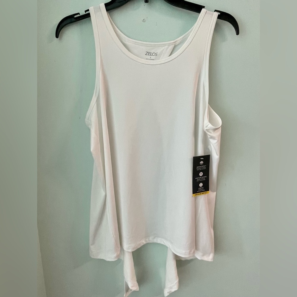 White tank top